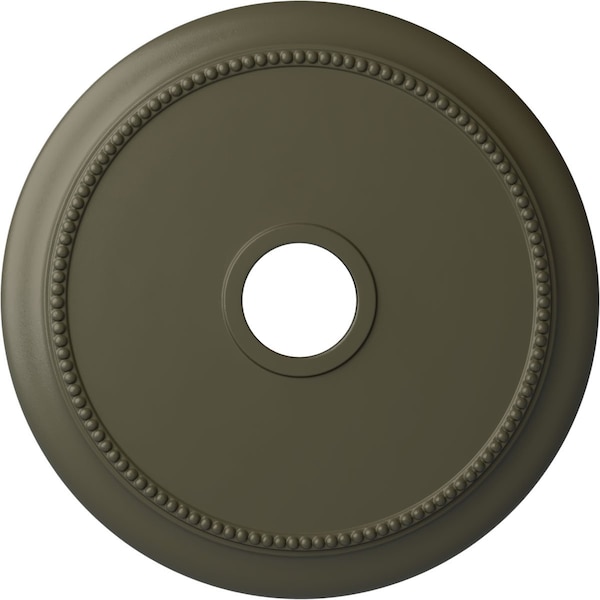 Ekena Millwork Crendon Ceiling Medallion (Fits Canopies up to 4 3/8"), 24 1/8"OD x 4 3/8"ID x 2 1/4"P, Witch Hazel CM24CRWHF - main